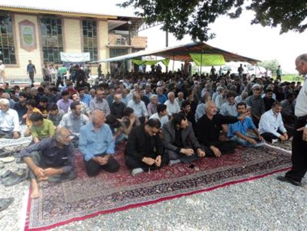 گزارشی تصویری از نماز جمعه دابودشت