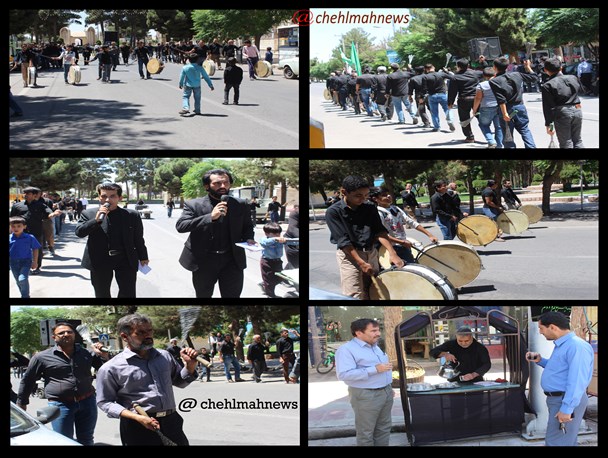 مراسم عزاداری شهادت امام جعفر صادق(ع) در رشتخوار