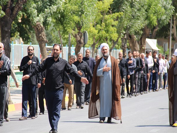 گزارش تصویری از  عزاداری سالروز شهادت امام جعفر صادق(ع) در نقده