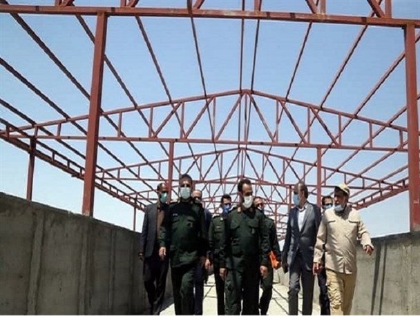 بازدید و کلنگ زنی پروژه های محرومیت زدایی سمنان توسط رییس بسیج مستضعفین