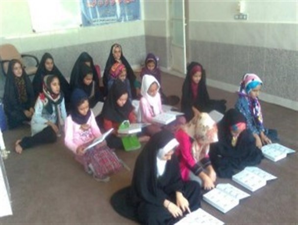 برگزاری کلاس آموزش صحیح خوانی قرآن کریم در روستای بالاجاده کردکوی