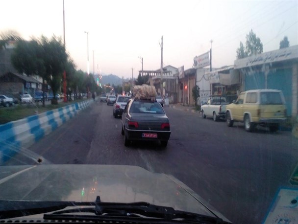 مسافرت تابستانی با ماشین دولتی !!!/ تصاویر