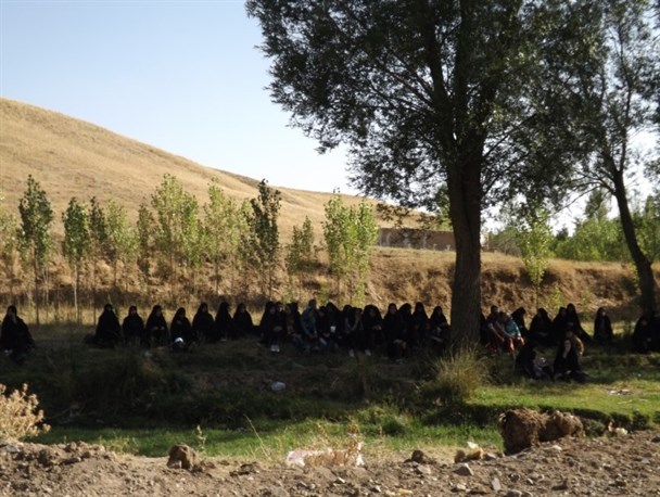 اجرای فراخوانی و آموزش گردان الزهرا(س) پایگاه های بسیج خواهران شهرستان هریس