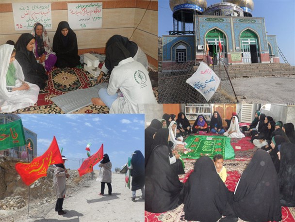 ارائه خدمات اردوی جهادی خواهران به روستای منیزور بهمئی+تصاویر