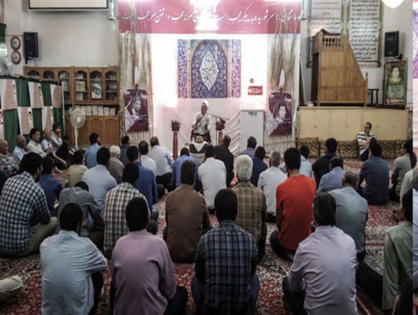 بزرگداشت شهید محسن حججی در مسجد آبشخور مهریز +تصاویر