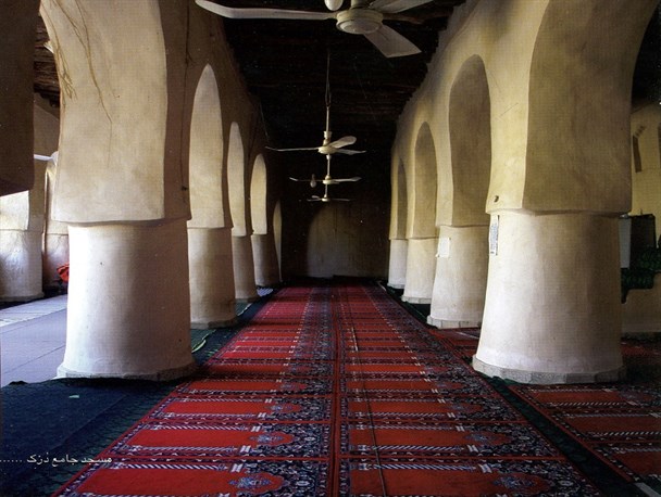 مسجد جامعه دزک کهن ترین میراث مقدس در سرزمین نخل و نگاره + تصاویر