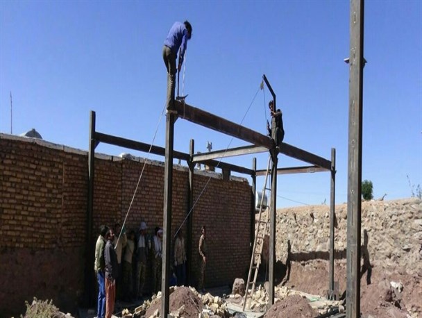 جهادگران بسیجی «غافله خاکی» در بخش کدکن از نگاه دوربین+تصاویر