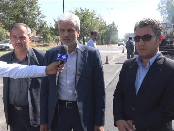 آغاز عملیات روکش آسفالت شهر نیر با 20 میلیارد ریال اعتبار