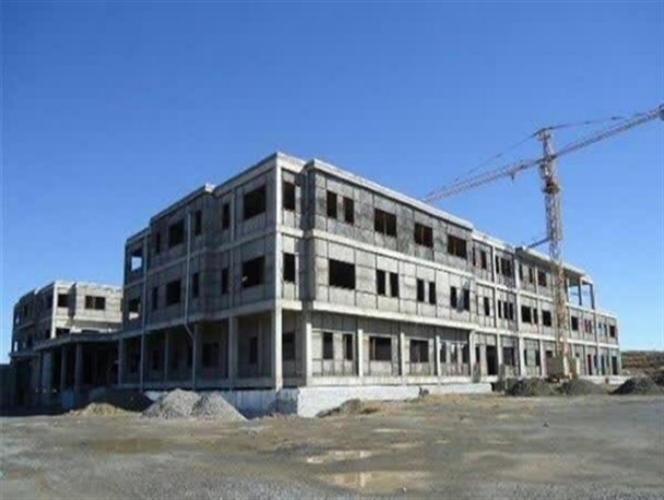 بیمارستان مراوه تپه با پیشرفت فیزیکی بالا در حال تکمیل است