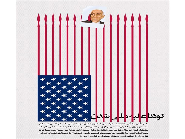 کودتا علیه ملی شدن/ گرافیک