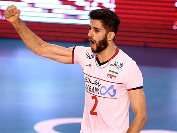 والیبال قهرمانی آسیا| عبادی پور کاپیتان شد
