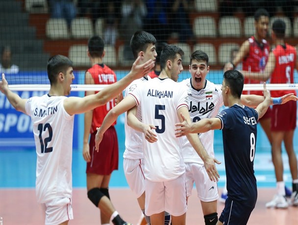 والیبال نوجوانان آسیا| چهارمین برد مقتدرانه؛ شاگردان وکیلی جهانی شدند