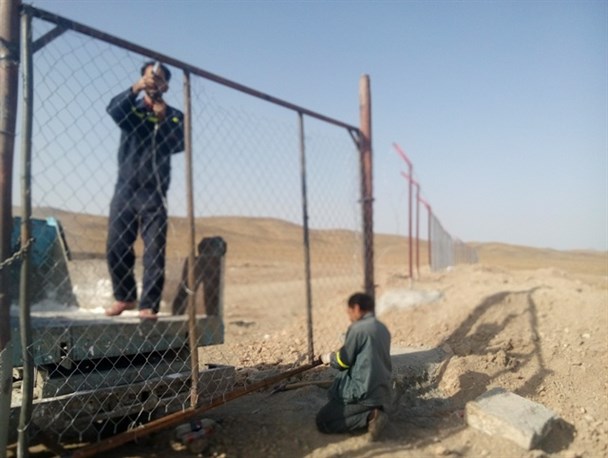 ساماندهی مرکز دفن زباله خنداب + عکس