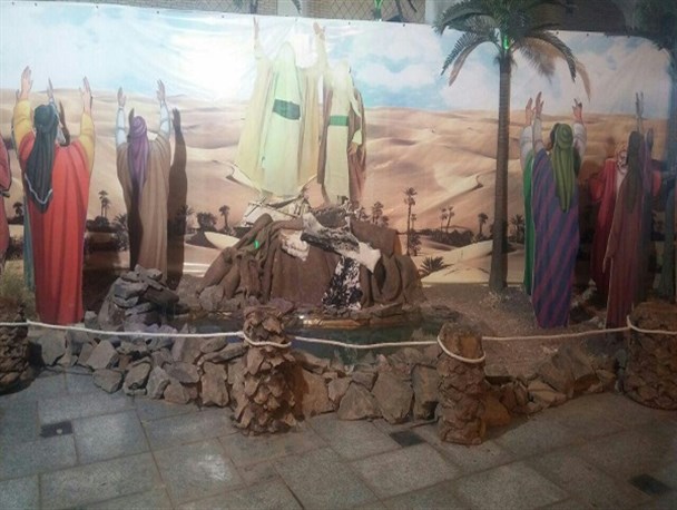 احیای برکه غدیرخم در حرم حضرت معصومه