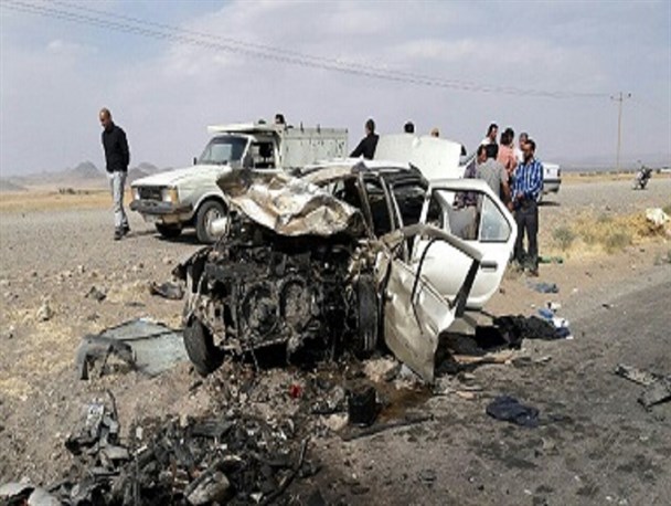 سانحه رانندگی در محور رباط سنگ به کدکن یک کشته برجای گذاشت