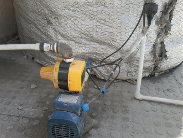 مرگ زن جوان سیریکی به علت برق گرفتگی +تصاویر