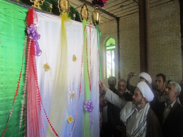 رونمایی از ضریح مطهر امام‌زاده جعفر (ع) در نهاوند/گزارش تصویری
