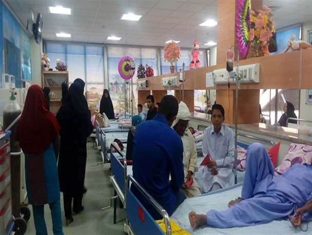 خدمات دهی رایگان به ۱۶ بیمار سرطانی توسط بیمارستان امام خمینی زابل