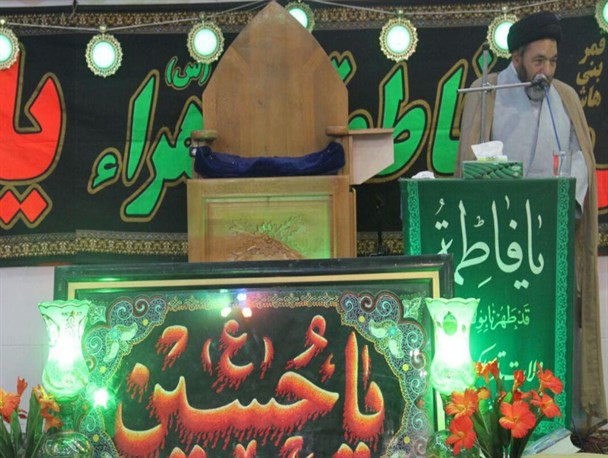 گردهمایی مسئولان هیئت های مذهبی در فاطمیه شهر دُرچه/ تصاویر