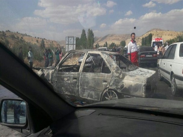 ۴ کشته و ۹ زخمی در دو تصادف خونین در جاده‌های یاسوج + تصاویر