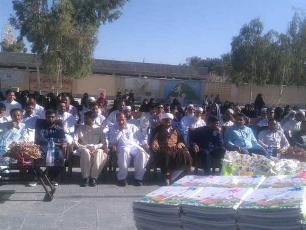 زنگ شکوفه ها در مدارس سیستان و بلوچستان نواخته شد+ تصاویر