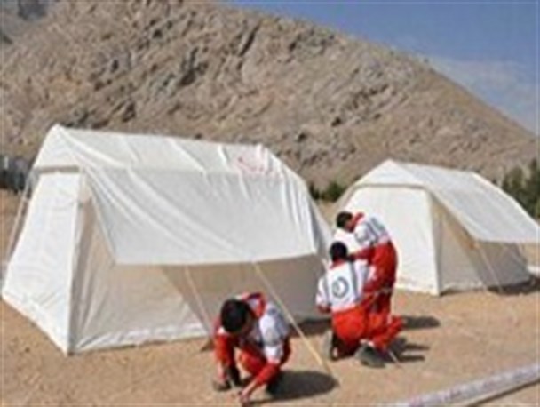 اولین بیمارستان صحرایی کاشمر