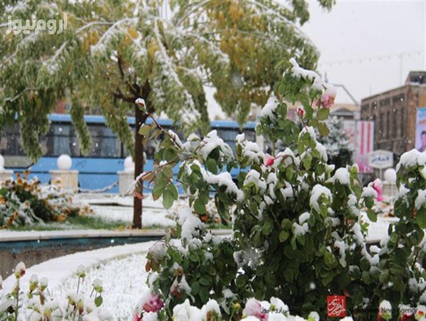 آذربایجان غربی با اولین برف پاییزی سفید پوش شد