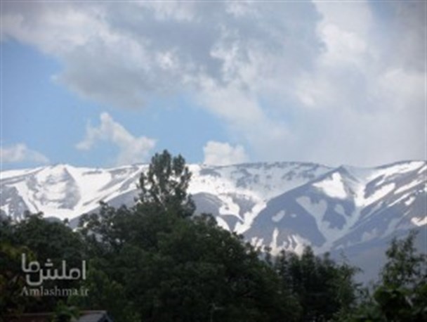 بارش ۱۵ سانتی برف در جواهردشت تا رانش جاده در سیاهکلرود
