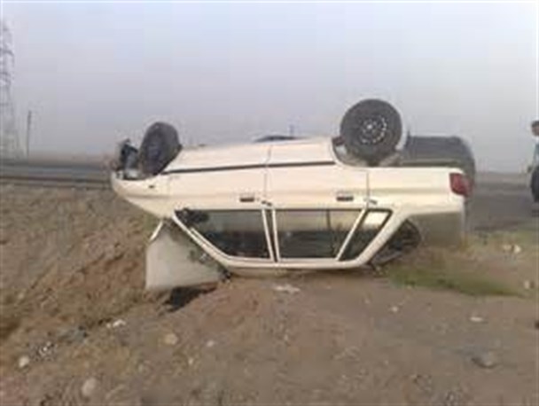 یک کشته درسانحه رانندگی محورخدابنده – زنجان