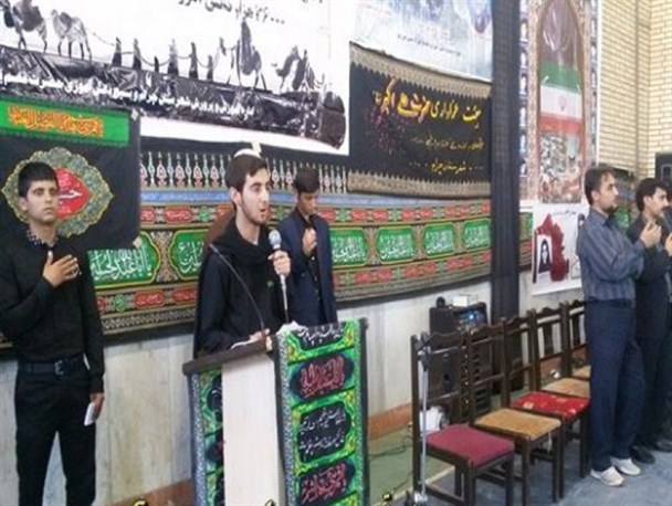 سوگواره دانش آموزی احلی من العسل در شهرستان چرام + تصاویر