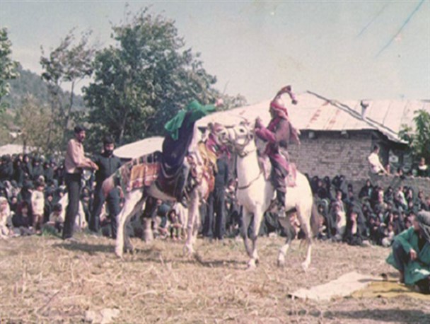 قدمت 150 ساله مراسم تعزیه‌خوانی در روستای اَتو سوادکوه/تصاویر