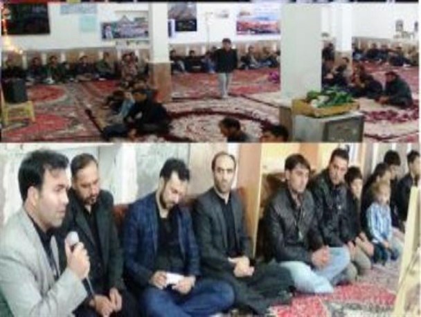 برگزاری مراسم شب شعر به مناسبت ایام محرم در ورزقان