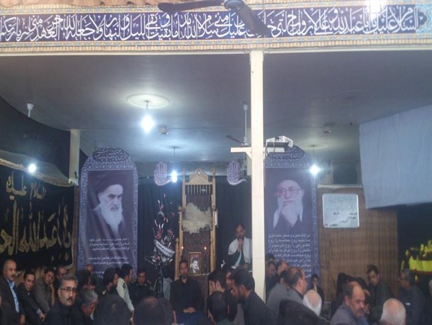مجلس ترحیم سومین روز درگذشت جانباز و آزاده سعید رنجبر در بردسیر برگزار شد