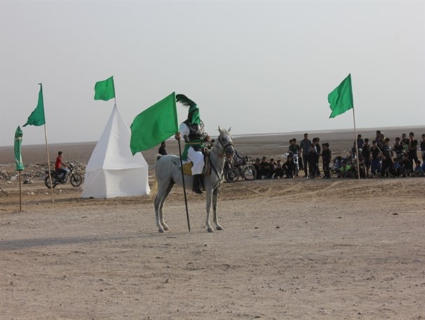 تعزیه خوانی مراسم سرور سالار شهیدان در دیلم / گزارش تصویری