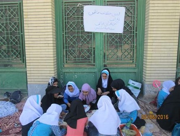 اردوی یک روزه حلقات صالحین خواهران ناحیه بسیج عشایری لرستان+تصاویر