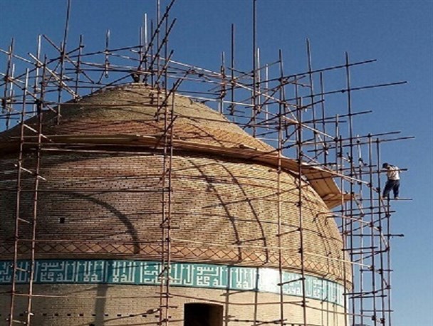 پیشرفت ۶۵ درصدی مرمت بزرگ‌ترین گنبدهای تاریخی کشور
