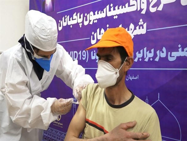 تزریق واکسن کرونا در گچساران ادامه دارد