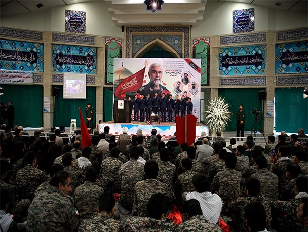مراسم اربعین شهادت "سردار سرلشگر همدانی" در زادگاهش+تصاویر