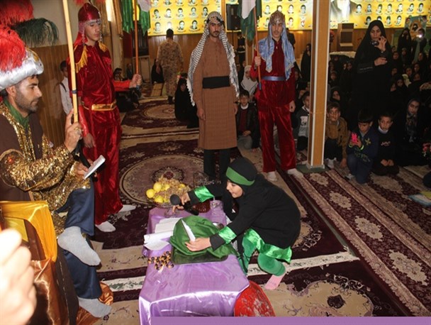 مراسم خطبه خوانی حضرت زینب (س) در مشگین شهر+ تصاویر