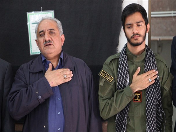 مراسم گرامیداشت شهادت خبرنگار مدافع حرم شهید «محسن خزائی» در گناباد برگزار شد + تصاویر