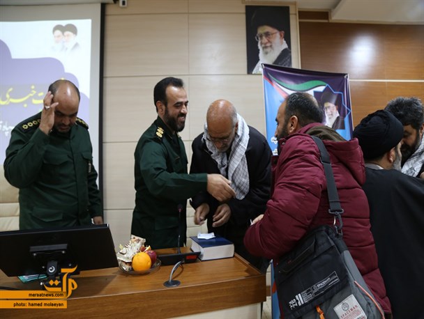 نشست خبری فرمانده سپاه استان سمنان به مناسبت هفته بزرگداشت هفته بسیج