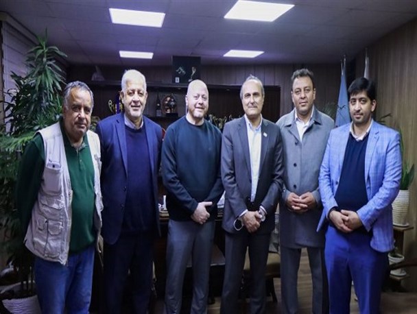 دیدار رئیس فدراسیون بسکتبال با مدیر تیم ملی سوریه