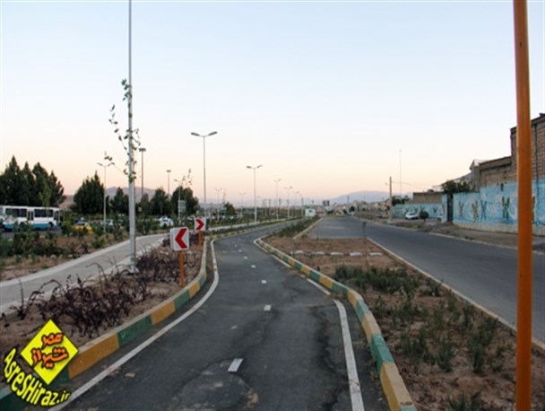 روزهای سوت و کور پیست دوچرخه سواری شمالغرب شیراز+تصاویر