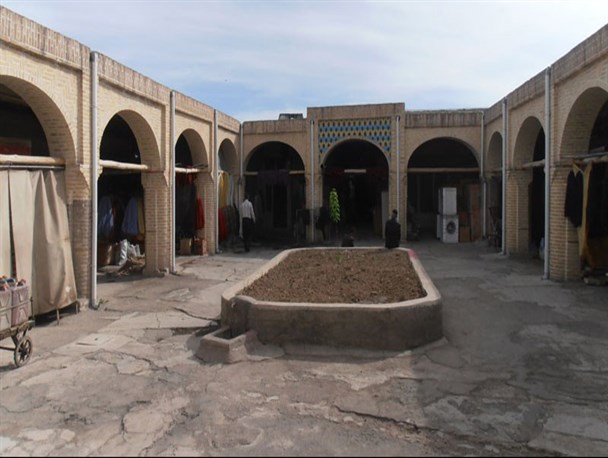 اوج نوآوری های تزئینی قاجار در سرای شامی بازار زنجان