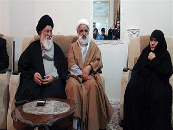 دیدار آیت الله علم الهدی از خانواده شهیدان معصومی در تربت حیدریه