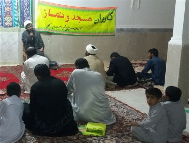 سی وچهارمین برنامه کاروان مسجد و نماز در حسین آباد لدی شهرستان دلگان+ تصاویر