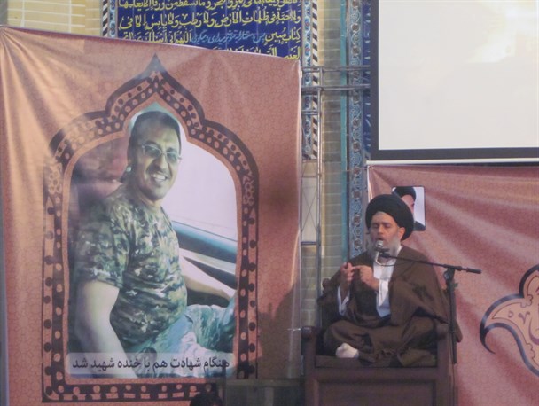 مراسم بزرگداشت شهید جاویدالاثر مدافع حرم «احمد جلالی نسب»+تصاویر