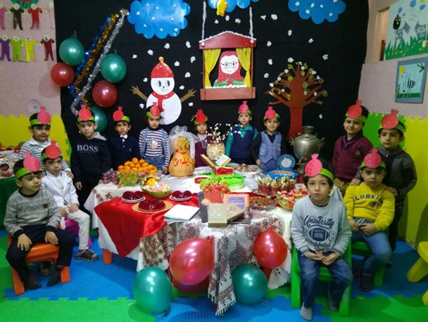 جشن شب یلدا در مهدهای کودک بروجرد +تصاویر