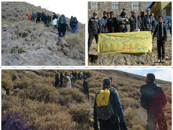 کوهنوردی برای تقویت جسم و روح بسیار مفید است/ صعود سراسری اعضای کنگره بزرگ شهدای سیستان و بلوچستان به قله 4050 متری تفتان