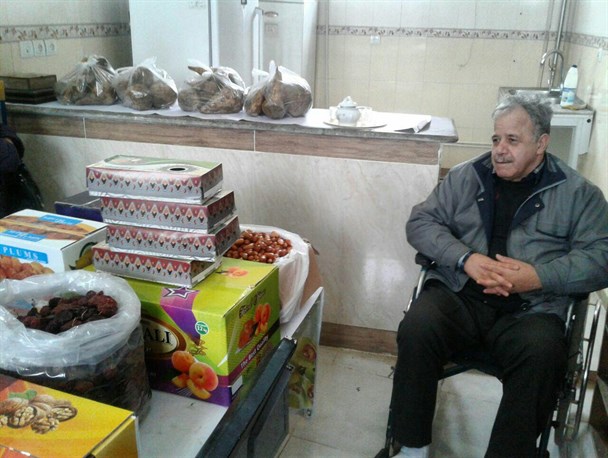 بازارچه شب یلدا در روستای  قاضی جهان